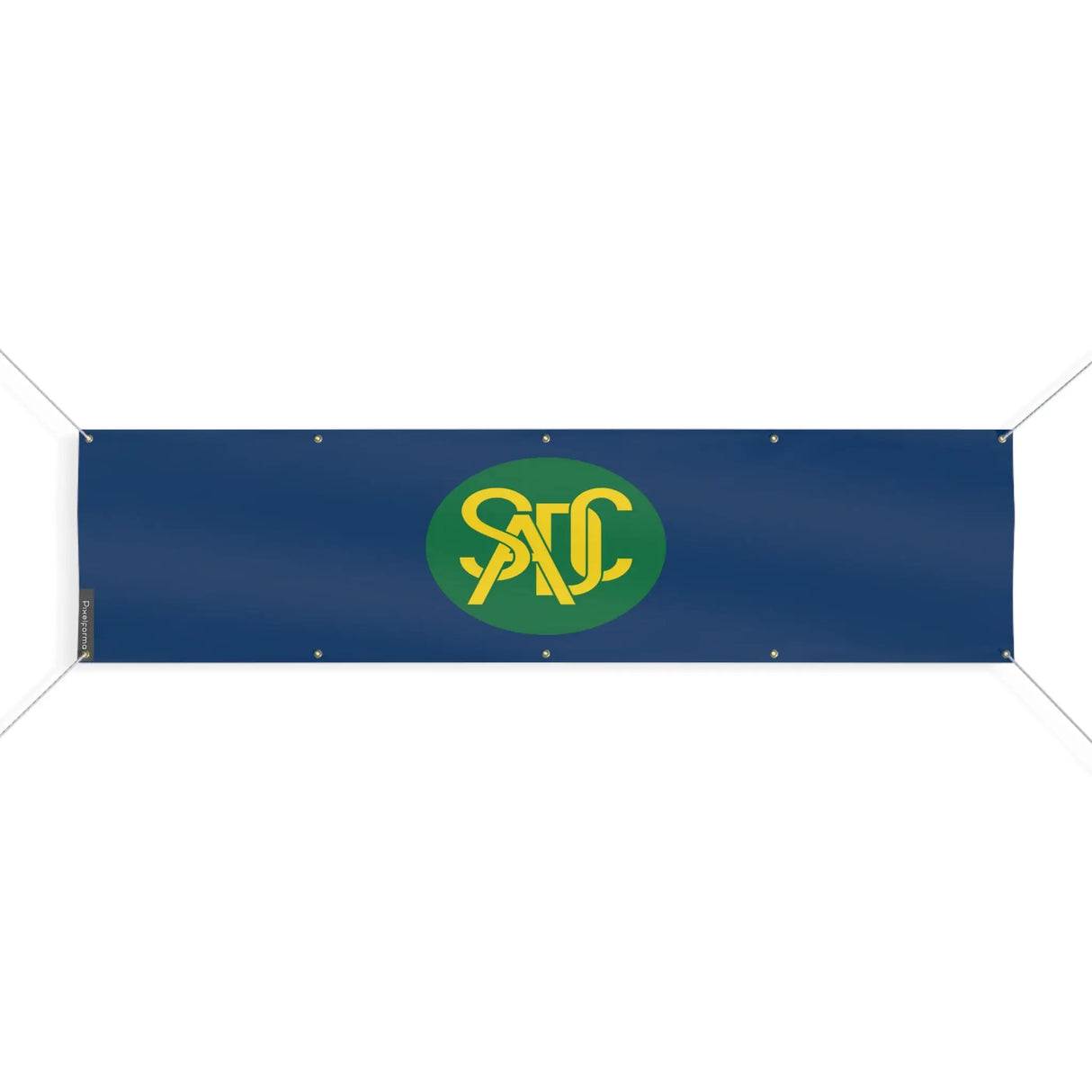 Drapeau développement d’afrique australe polyester résistant