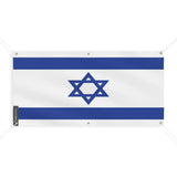 Drapeau d’israël 6 oeillets en plusieurs tailles (m) - pixelforma
