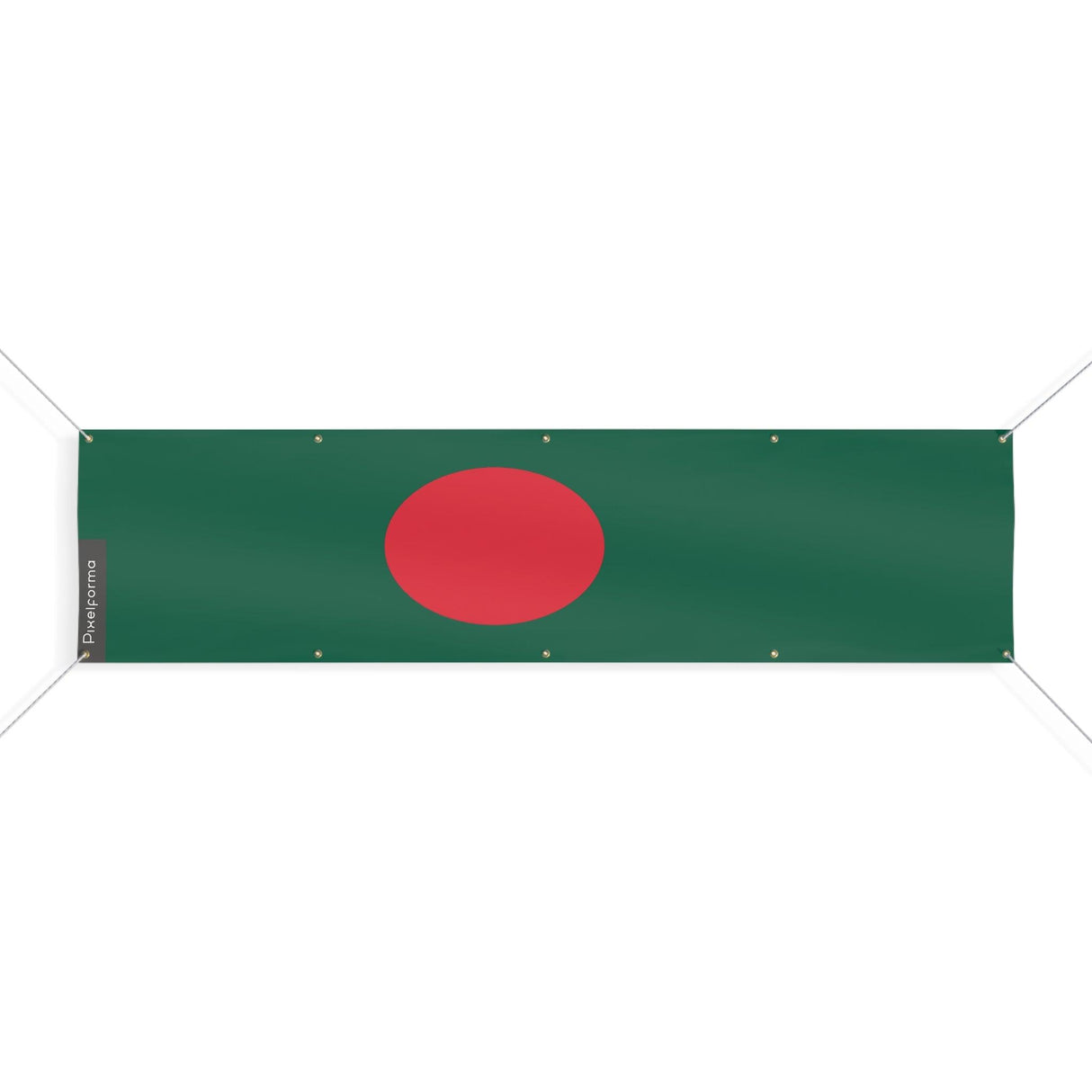 Drapeau du Bangladesh 10 Oeillets en plusieurs tailles - Pixelforma