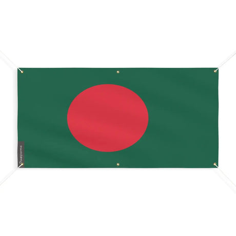 Drapeau du bangladesh 6 oeillets en plusieurs tailles (m) - pixelforma