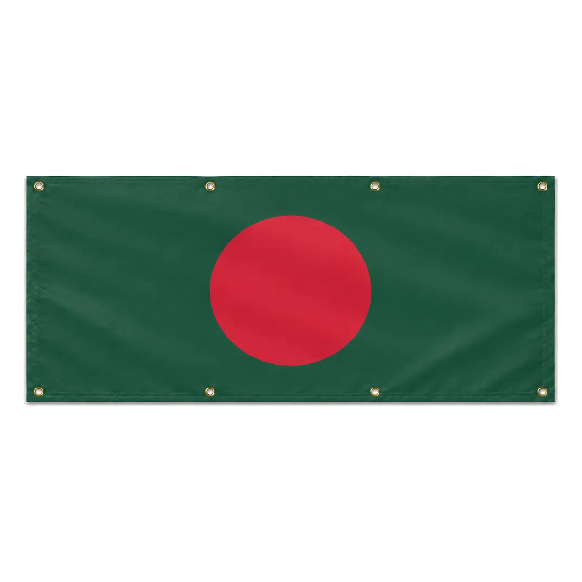 Drapeau bangladesh polyester résistant avec 8 œillets