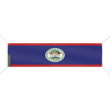 Drapeau du Belize 10 Oeillets en Plusieurs Tailles (XL) - Pixelforma 