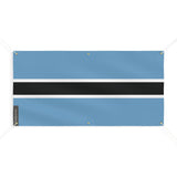 Drapeau du Botswana 6 Oeillets en Plusieurs Tailles (M) - Pixelforma 