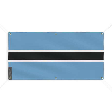 Drapeau du botswana 6 oeillets en plusieurs tailles (m) - pixelforma