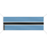 Drapeau du Botswana 8 Oeillets en Plusieurs Tailles (L) - Pixelforma 