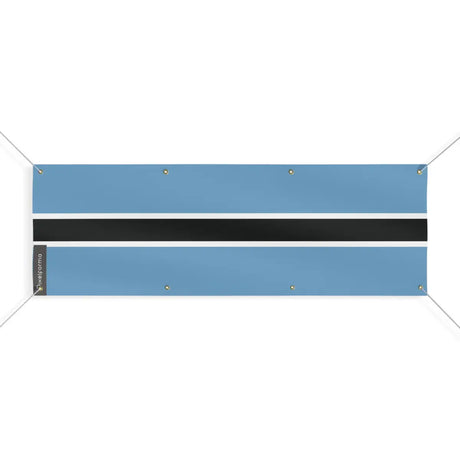 Drapeau du Botswana 8 Oeillets en Plusieurs Tailles (L) - Pixelforma 