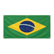 Drapeau brésil polyester résistant aux intempéries