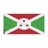 Drapeau du Burundi 6 Oeillets en plusieurs tailles - Pixelforma