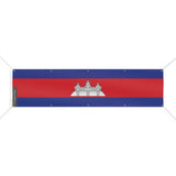 Drapeau du Cambodge 10 Oeillets en Plusieurs Tailles (XL) - Pixelforma 