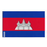 Drapeau du cambodge polyester résistant plusieurs modèles