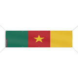 Drapeau du Cameroun 10 Oeillets en Plusieurs Tailles (XL) - Pixelforma 