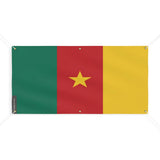 Drapeau du cameroun 6 oeillets en plusieurs tailles (m) - pixelforma