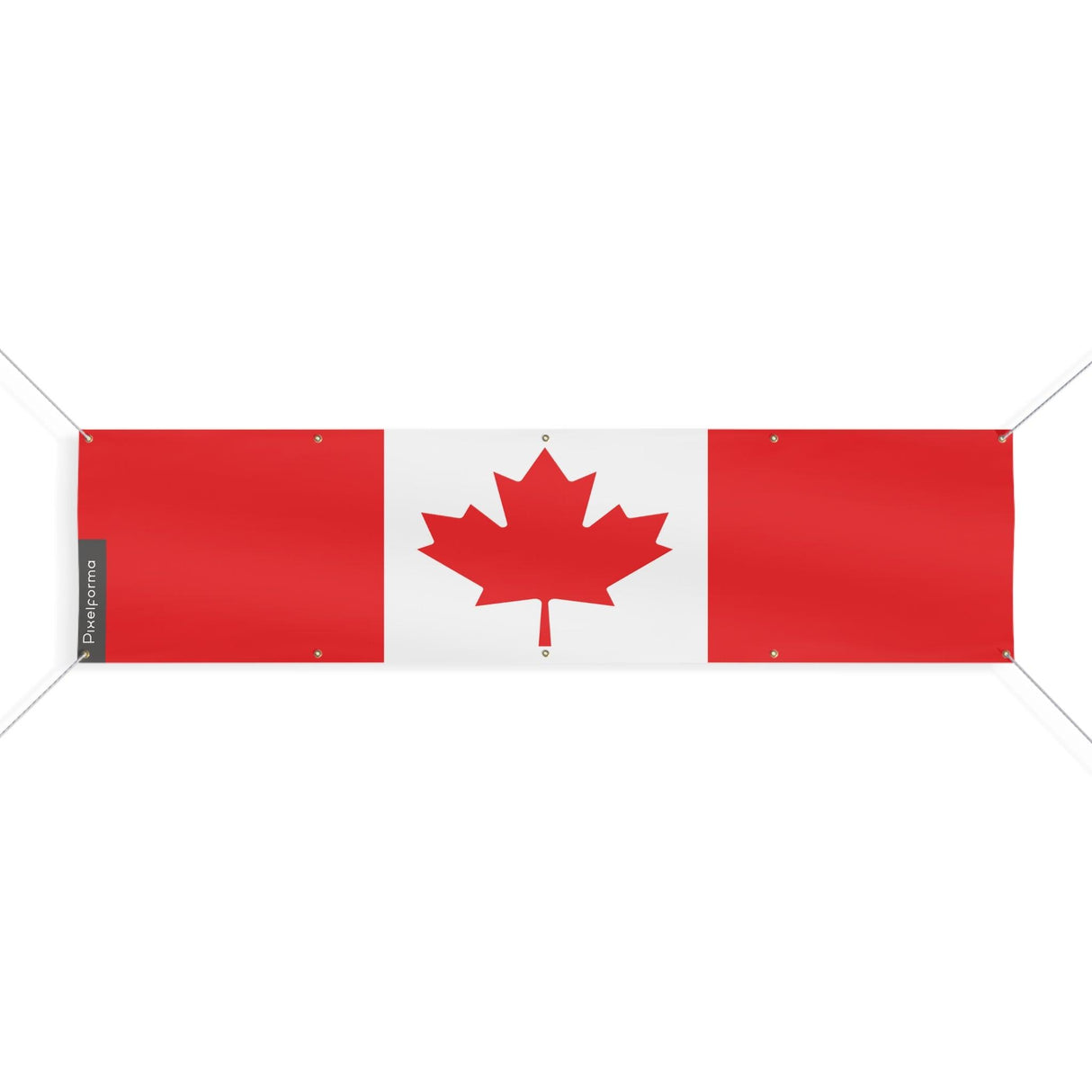 Drapeau du Canada 10 Oeillets en plusieurs tailles - Pixelforma