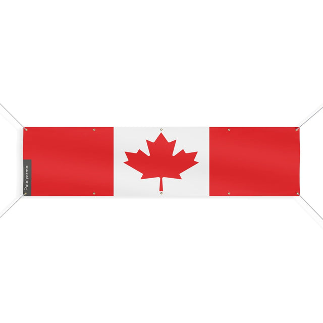 Drapeau du Canada 10 Oeillets en plusieurs tailles - Pixelforma