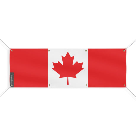 Drapeau du Canada 8 Oeillets en plusieurs tailles - Pixelforma