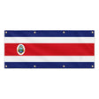 Drapeau costa rica en polyester résistant aux intempéries