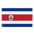 Drapeau du costa rica polyester résistant plusieurs modèles