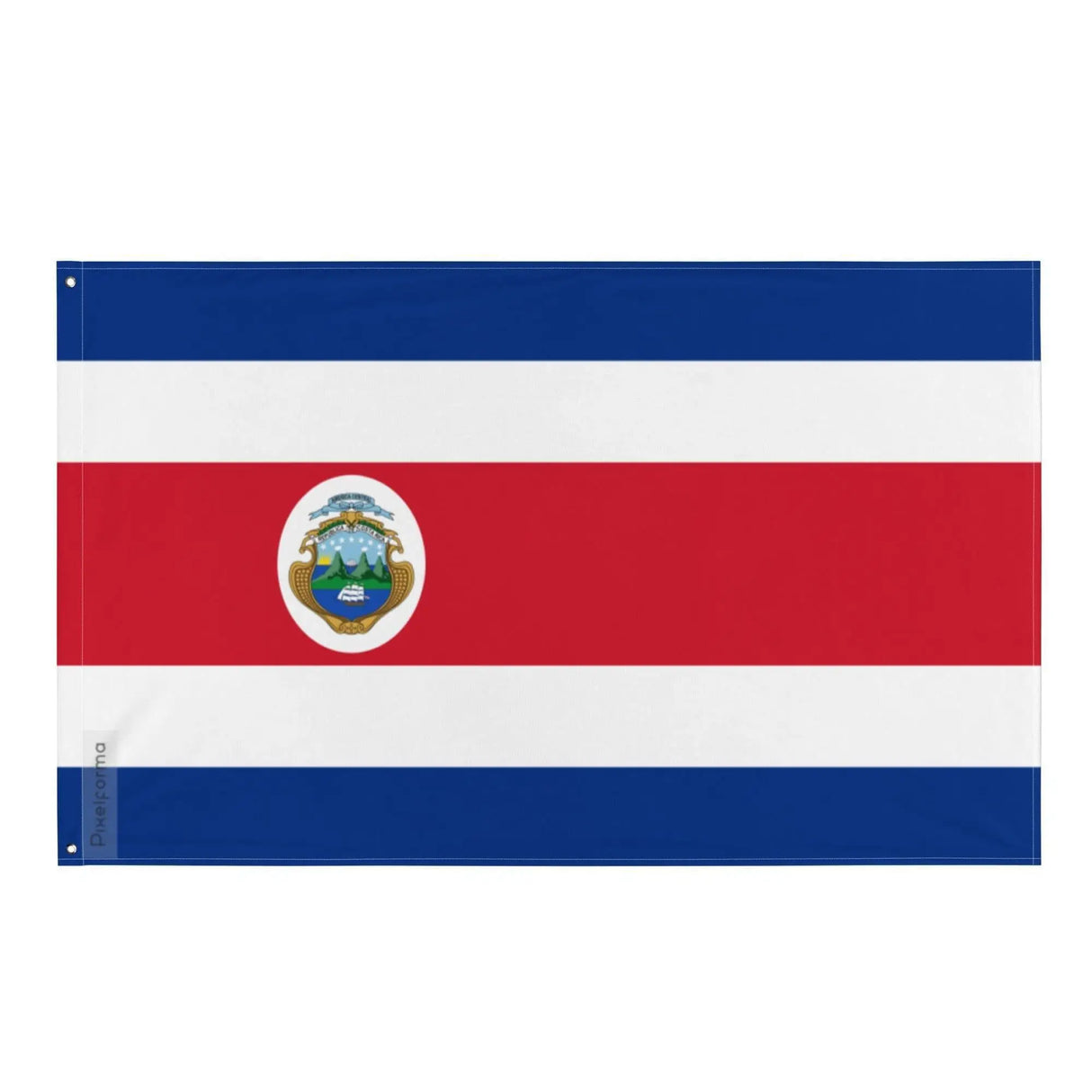Drapeau du costa rica polyester résistant plusieurs modèles