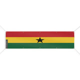 Drapeau du Ghana 10 Oeillets en Plusieurs Tailles (XL) - Pixelforma 