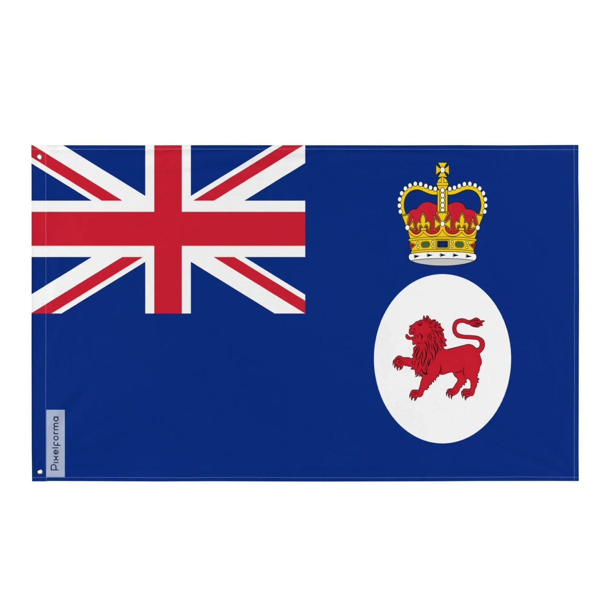 Drapeau du gouverneur de tasmanie lion rouge polyester résistant