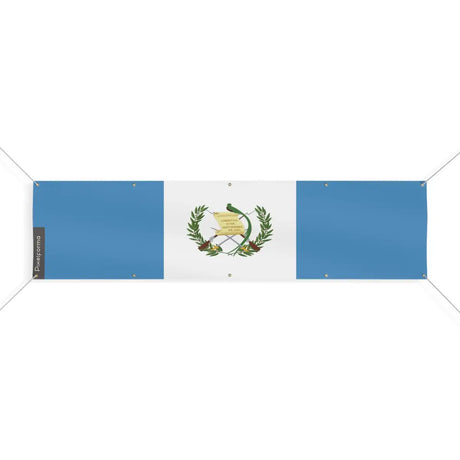 Drapeau du Guatemala 10 Oeillets en Plusieurs Tailles (XL) - Pixelforma 