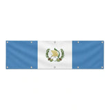 Drapeau du Guatemala grand format XL en polyester avec dix œillets