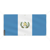 Drapeau du Guatemala 6 Oeillets en plusieurs tailles - Pixelforma 
