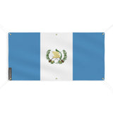 Drapeau du Guatemala 6 Oeillets en plusieurs tailles - Pixelforma