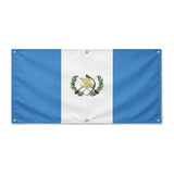 Drapeau guatemala polyester résistant avec œillets robustes