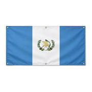 Drapeau guatemala polyester résistant avec œillets robustes