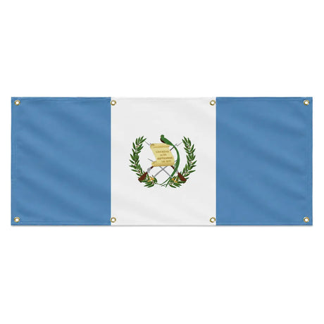 Drapeau guatemala polyester résistant 8 œillets extérieur