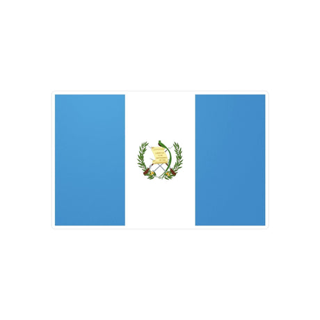 Drapeau du Guatemala Autocollant en plusieurs tailles - Pixelforma