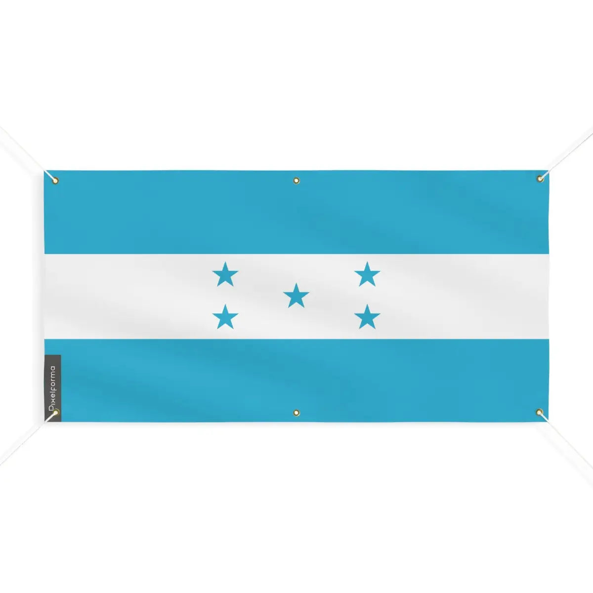 Drapeau du honduras 6 oeillets en plusieurs tailles (m) - pixelforma