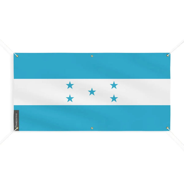 Drapeau du honduras 6 oeillets en plusieurs tailles (m) - pixelforma