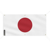 Drapeau du Japon 6 Oeillets en Plusieurs Tailles (M) - Pixelforma 