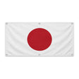 Drapeau japon en polyester résistant avec œillets renforcés