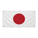Drapeau japon en polyester résistant avec œillets renforcés