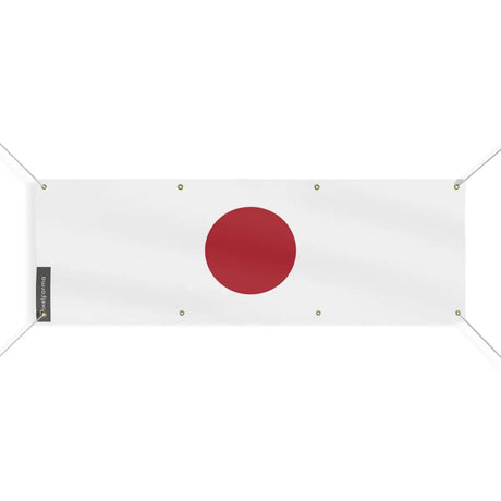 Drapeau du Japon 8 Oeillets en Plusieurs Tailles (L) - Pixelforma 