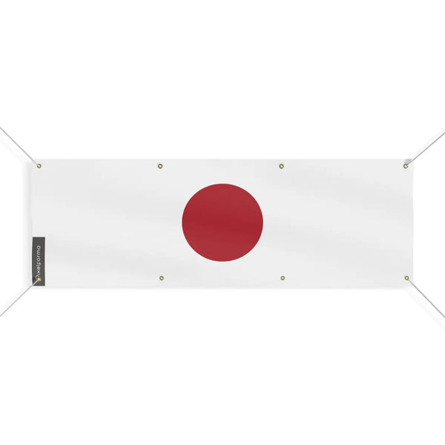 Drapeau du japon 8 oeillets en plusieurs tailles (l) - pixelforma