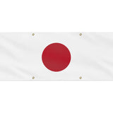 Drapeau japon en polyester résistant avec œillets robustes