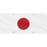 Drapeau japon en polyester résistant avec œillets robustes