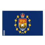 Drapeau du lieutenant-Gouverneur du Nouveau-Brunswick en plusieurs tailles 100 % polyester Imprimer avec Double ourlet - Pixelforma