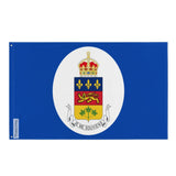 Drapeau du lieutenant-gouverneur du Québec en plusieurs tailles 100 % polyester Imprimer avec Double ourlet - Pixelforma