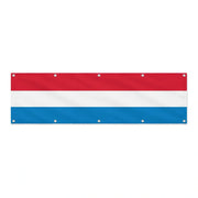 Drapeau du Luxembourg grand format XL en polyester avec dix œillets