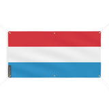 Drapeau du Luxembourg 6 Oeillets en plusieurs tailles - Pixelforma