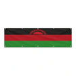 Drapeau du Malawi grand format XL en polyester avec dix œillets