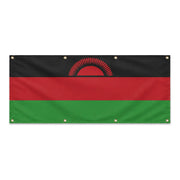 Drapeau malawi polyester résistant aux intempéries 8 œillets