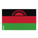 Drapeau du Malawi en plusieurs tailles 100 % polyester Imprimer avec Double ourlet - Pixelforma