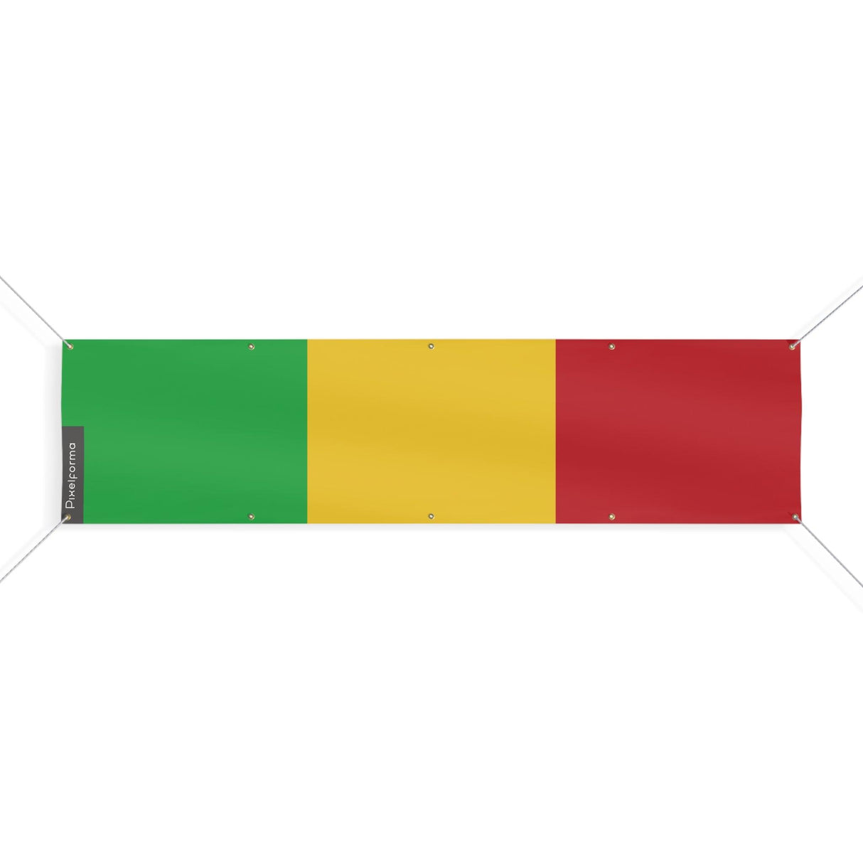 Bandera de Mali 10 Ojales en varios tamaños