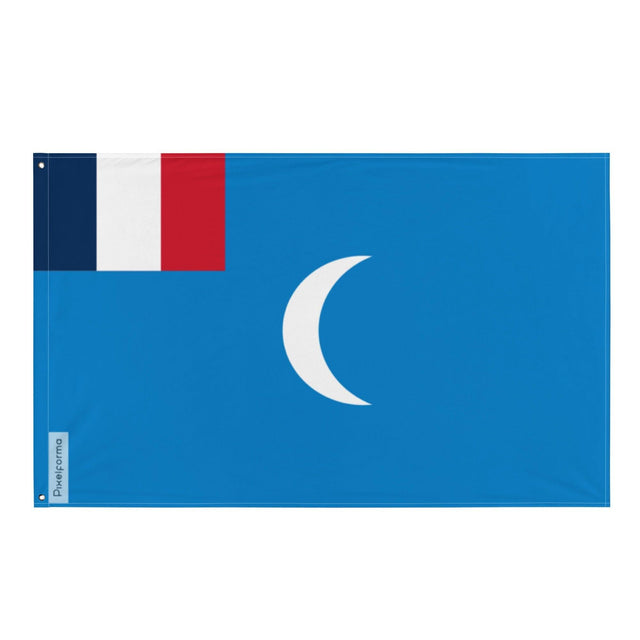 Drapeau du Mandat français de Syrie en plusieurs tailles 100 % polyester Imprimer avec Double ourlet - Pixelforma